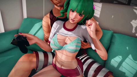 Animazione hentai in 3D con sesso hardcore e porno manga