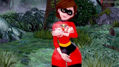 Anime, helen parr, manga