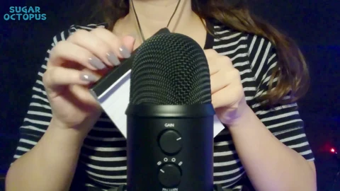 Stroking, scratching, asmr