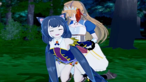 Pecorina futa, anime, kiruya futa