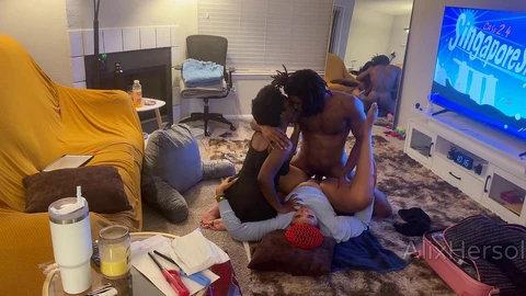 실제 커플 직찍, 아마추어, 3p