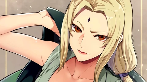 Tsunade joi, naruto, anime porn