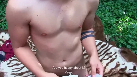 Teen, outdoors, ass fuck