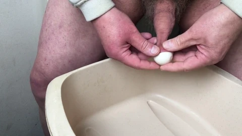 Floppy Soapy Foreskin Action on a Lazy Sunday - Pissing