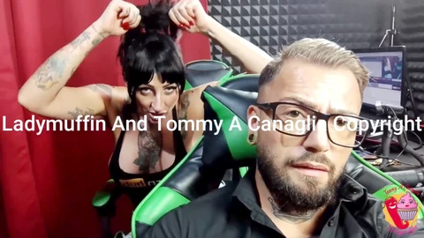 Busty celeb Ladymuffin cheats on her husband with Tommy A Canaglia